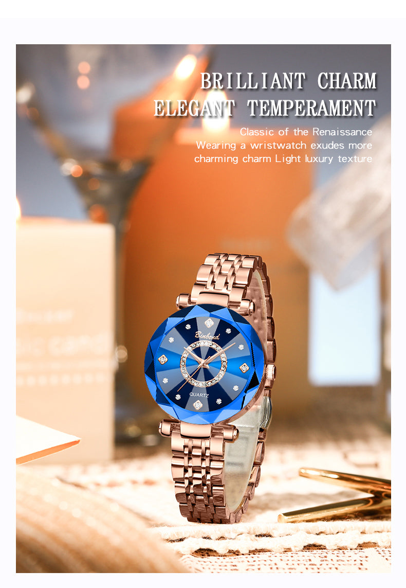 Relógio Feminino em Aço Inoxidável – Elegante e Resistente