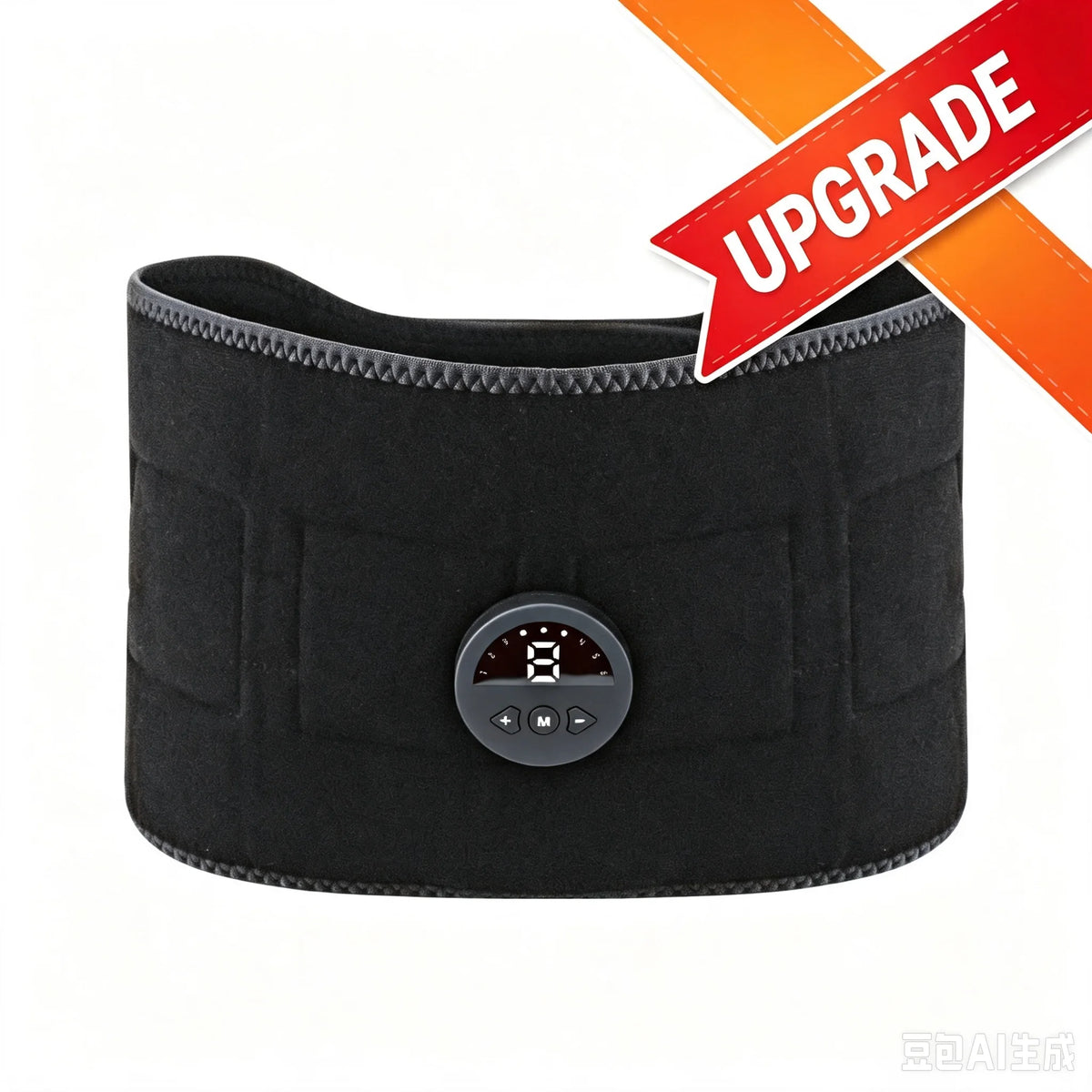 Abdominal Massager Muscle Toner Abdominal Toning Belt Electric USB Recharge Fitness Training Gear Ab Trainer Fitness Equipment