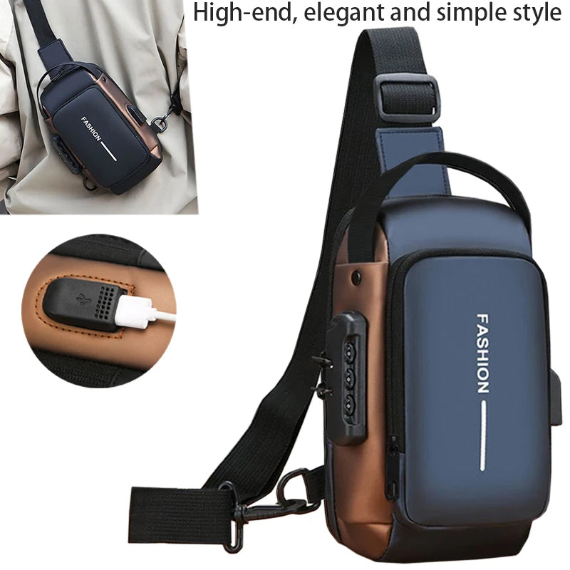 Handy Compact Fashion Sling Bag Multi-Color Design Adjustable-Strap Lightweight for Commute Outdoor Trips Functional Bag
