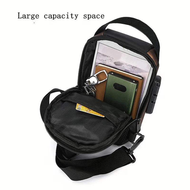 Handy Compact Fashion Sling Bag Multi-Color Design Adjustable-Strap Lightweight for Commute Outdoor Trips Functional Bag