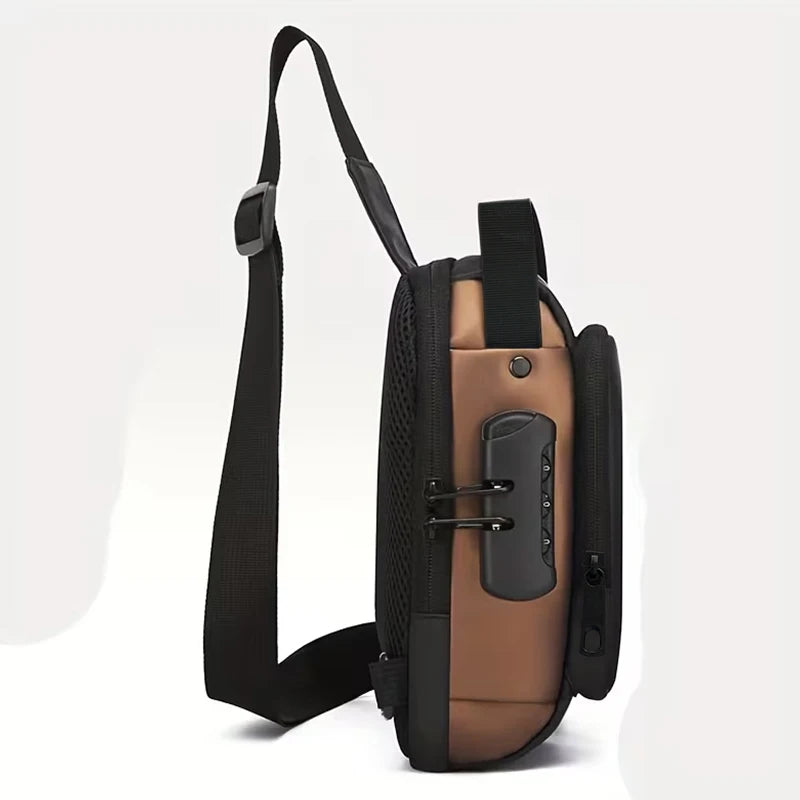 Handy Compact Fashion Sling Bag Multi-Color Design Adjustable-Strap Lightweight for Commute Outdoor Trips Functional Bag