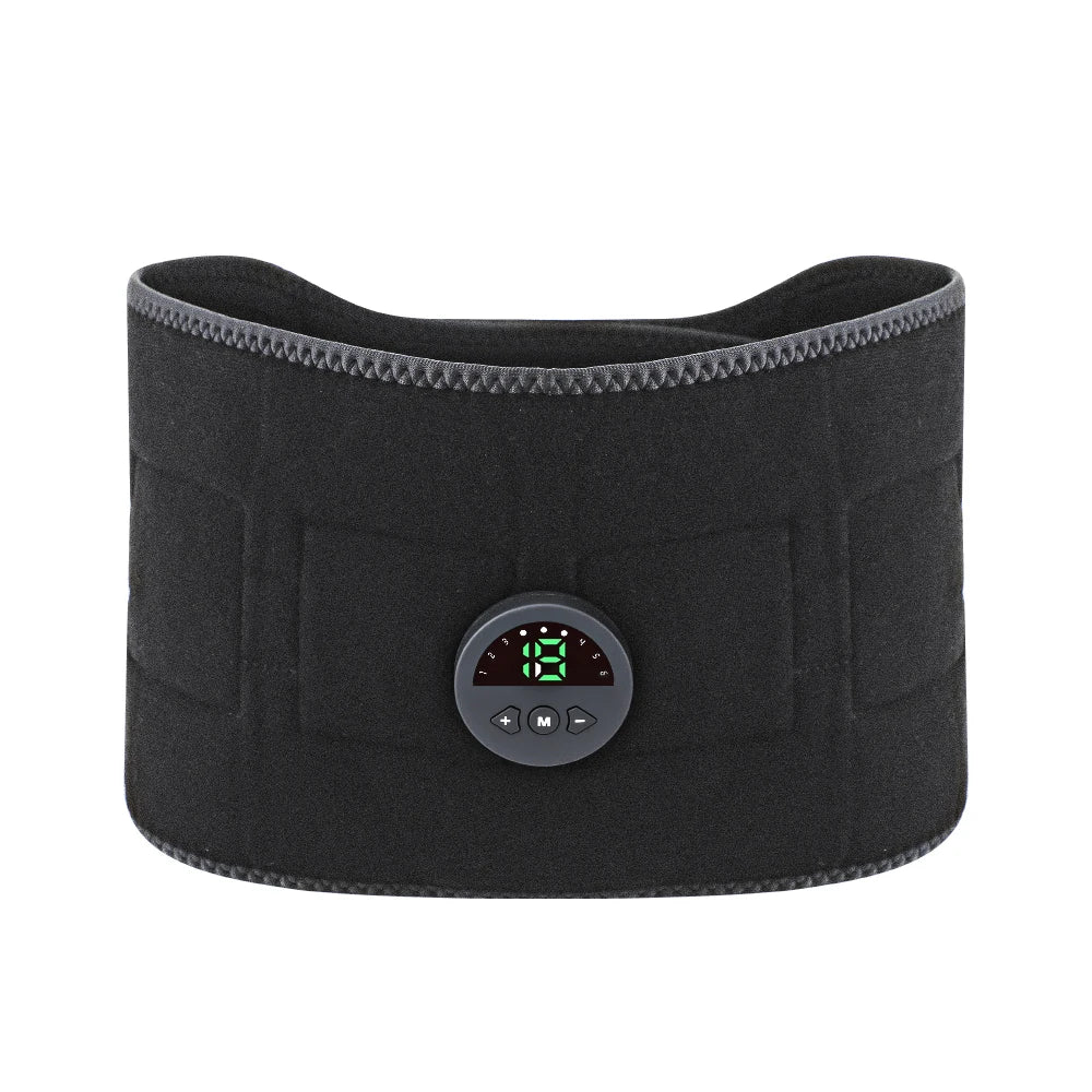 Massageador Abdominal Tonificador Muscular Cinto Tonificador Abdominal USB Elétrico Equipamento de Treino Fitness Aparelho Abdominal Equipamento Fitness