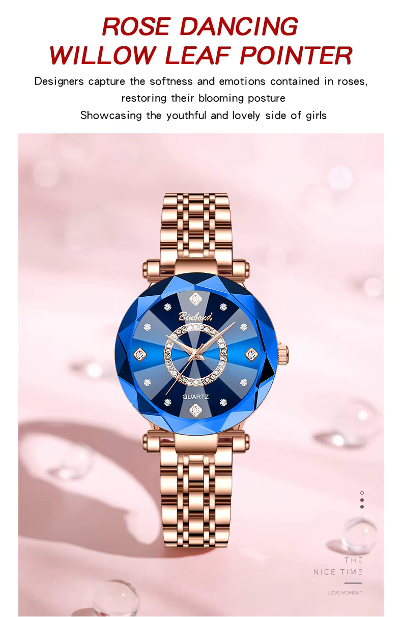 Relógio Feminino em Aço Inoxidável – Elegante e Resistente